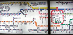오사카전철노선도