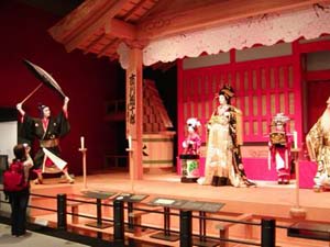 에도도쿄박물관:일본 전통극 가부키 전시장